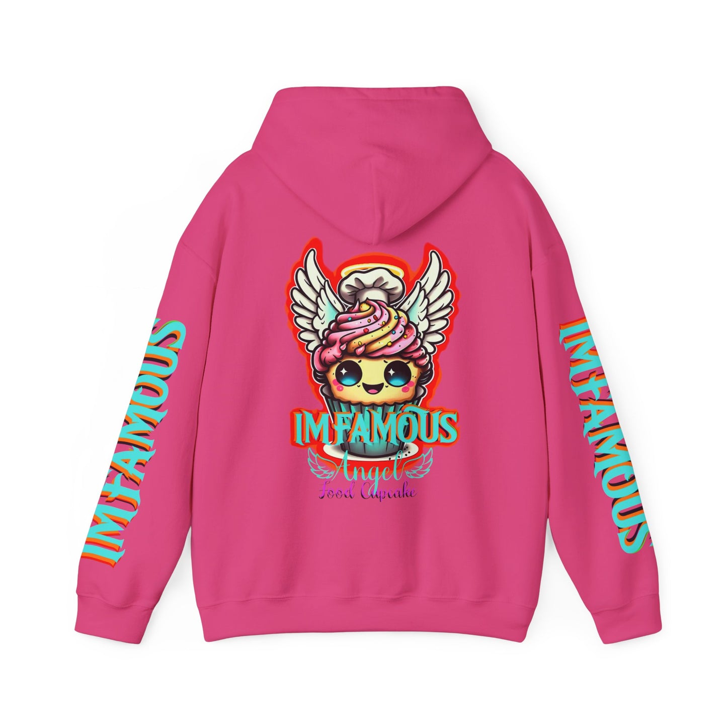 Imfamous Angel food cupcake 男女同款 Heavy Blend™ 连帽运动衫