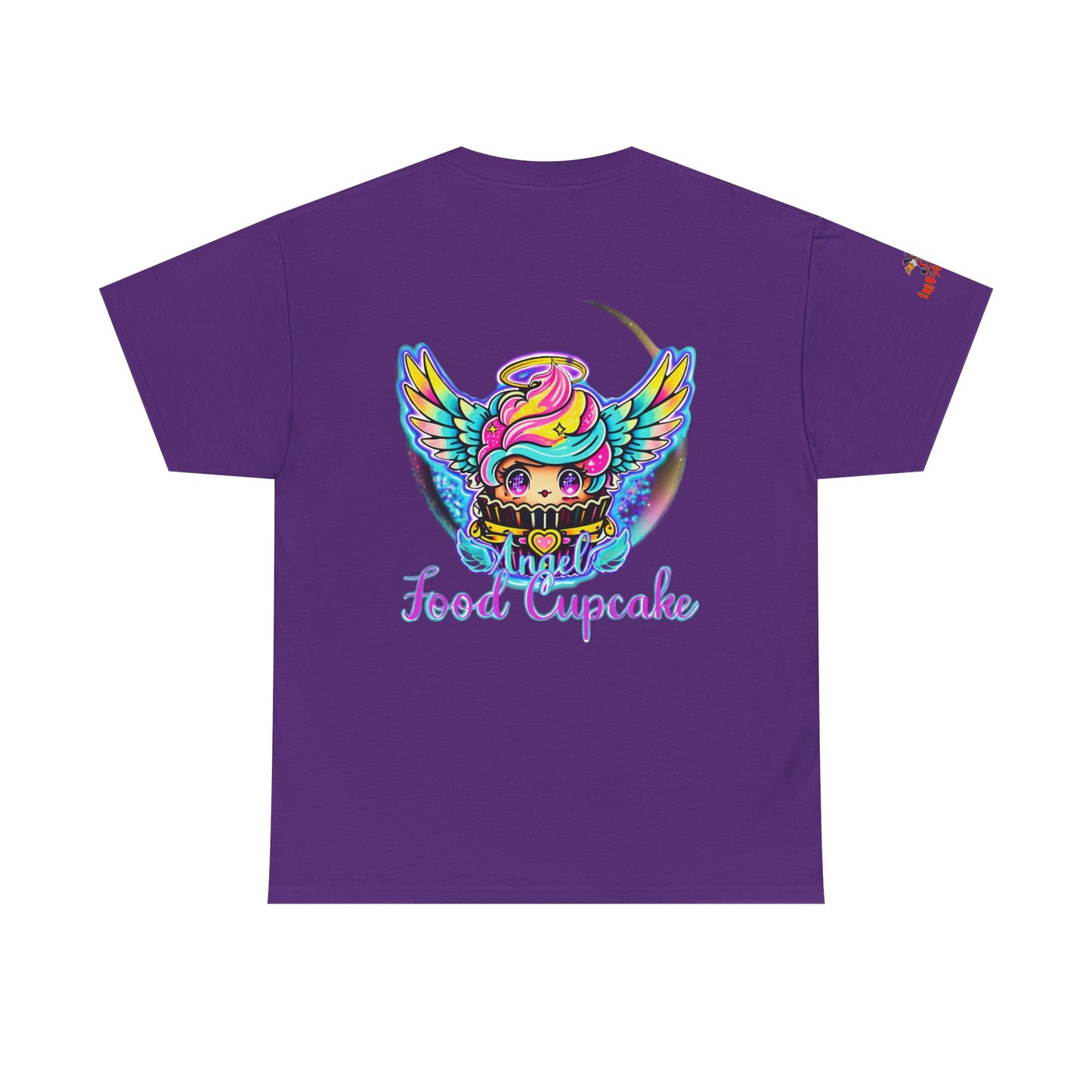 Unisex Heavy Cotton Tee - Imfamous Angel Food Cupcake Design #4