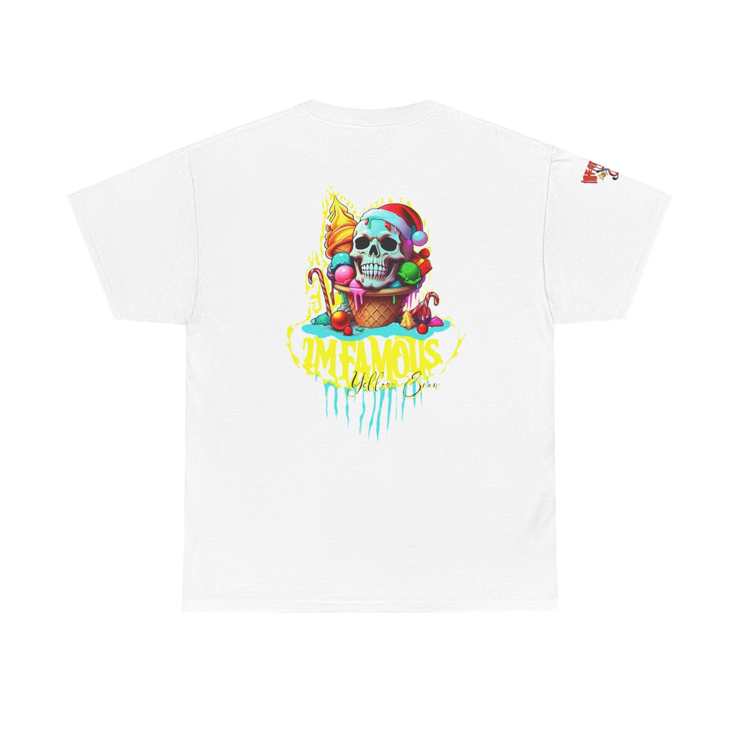 Premium Graphic T-shirt - Imfamous yellow snow i-scream