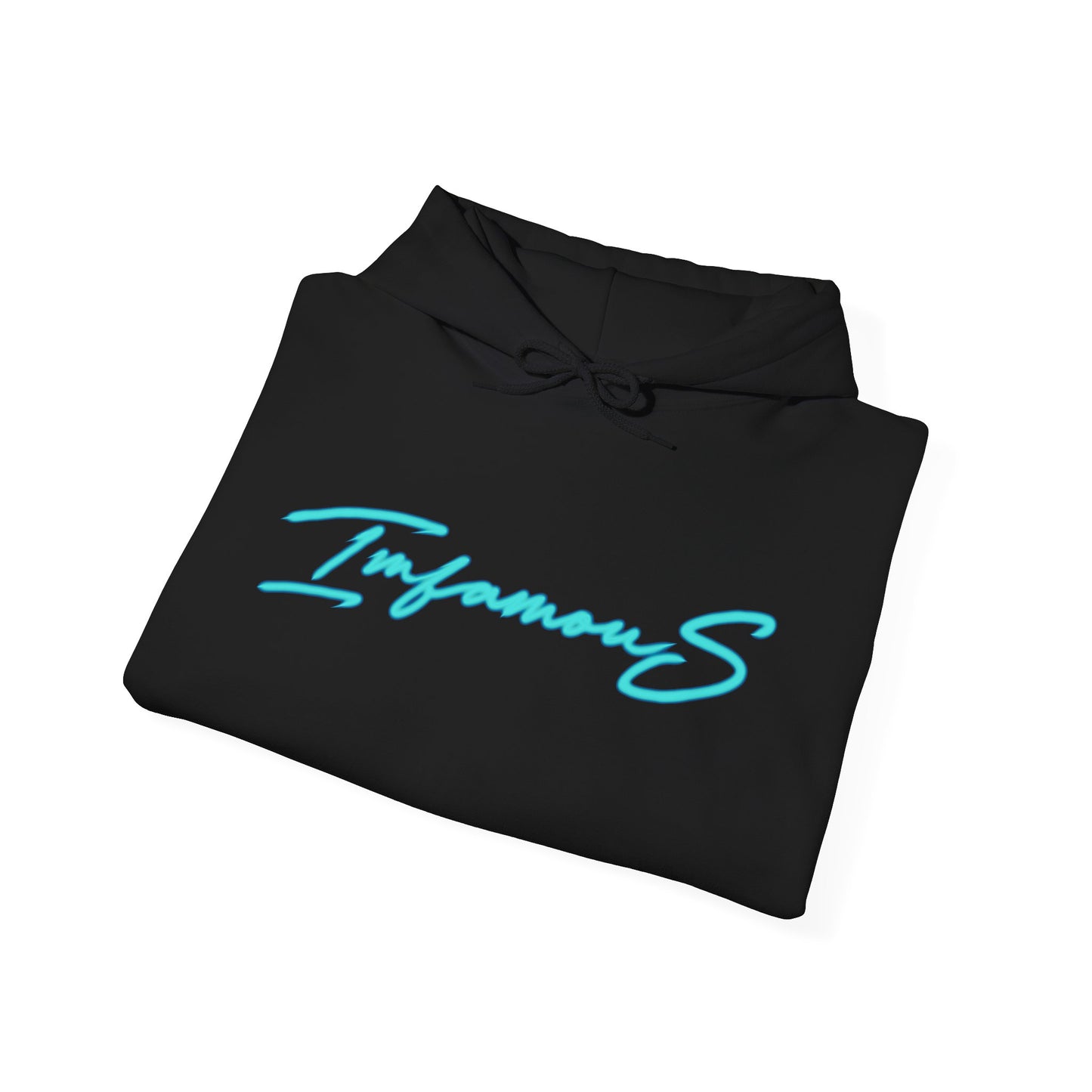 Premium Hooded Sweatshirt - Imfamous Golden Moose Knuckles Design