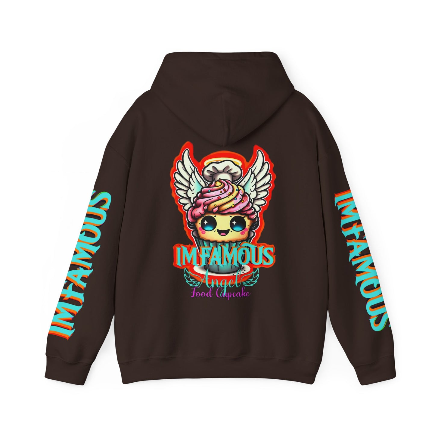Imfamous Angel food cupcake 男女同款 Heavy Blend™ 连帽运动衫