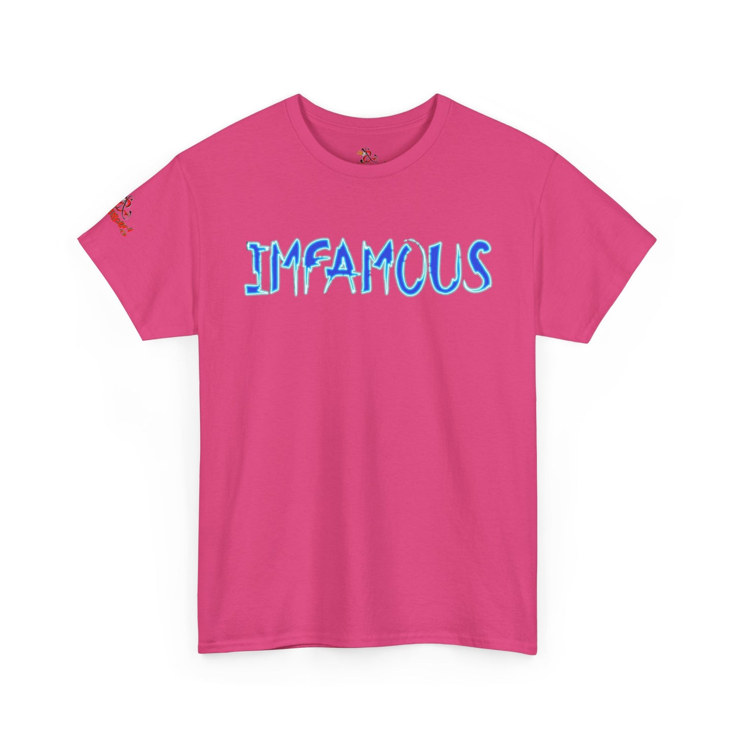 Unisex Heavy Cotton Tee - Imfamous Angel Food Cupcake Design #4