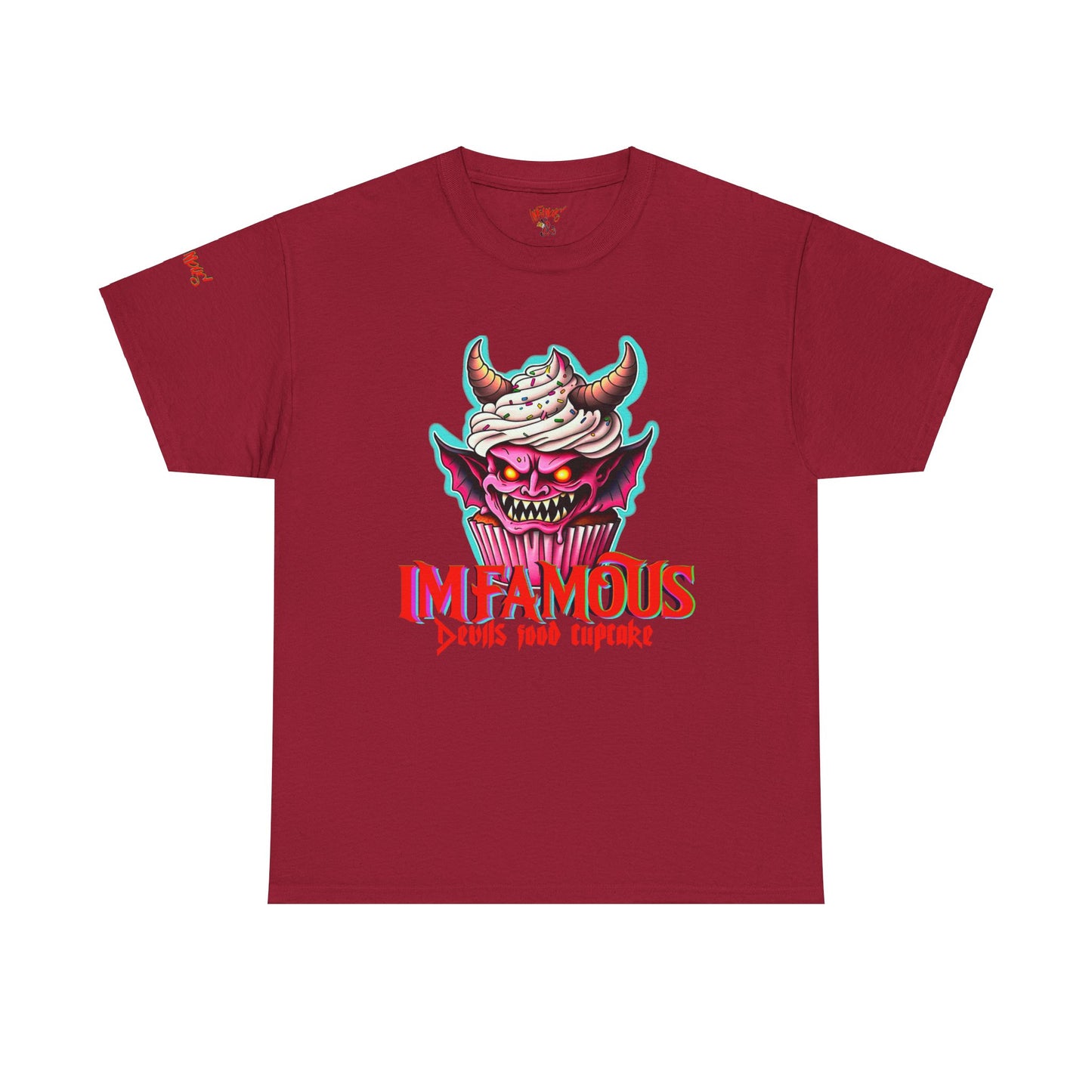 Premium graphic T-Shirt - Imfamous “devils food cupcake”
