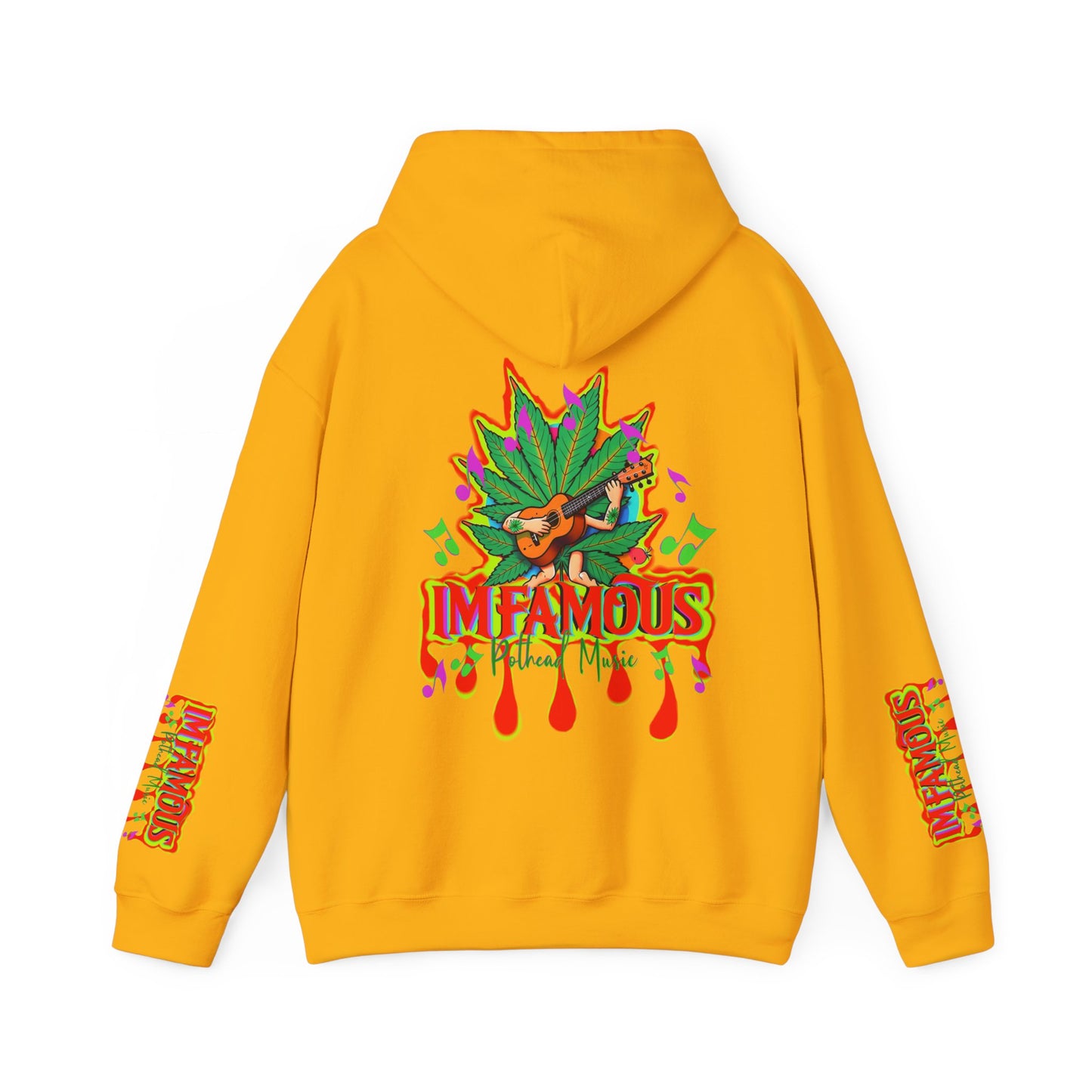 Premium Hooded Sweatshirt - Imfamous Pothead Music