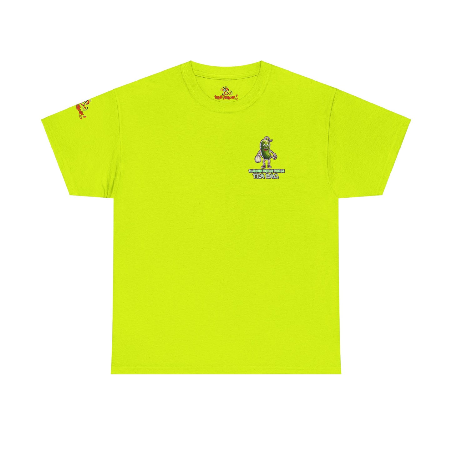 Premium Graphic T-shirt - Imfamous 3 Legged Pickle Tickle Tea Bag Design