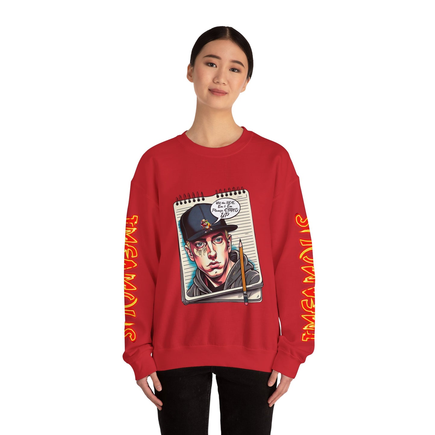 Street Art Crewneck Sweatshirt, Urban Style Sweatshirt, Graphic Hoodie, Casual Wear, Unique Gift for Artists, Streetwear