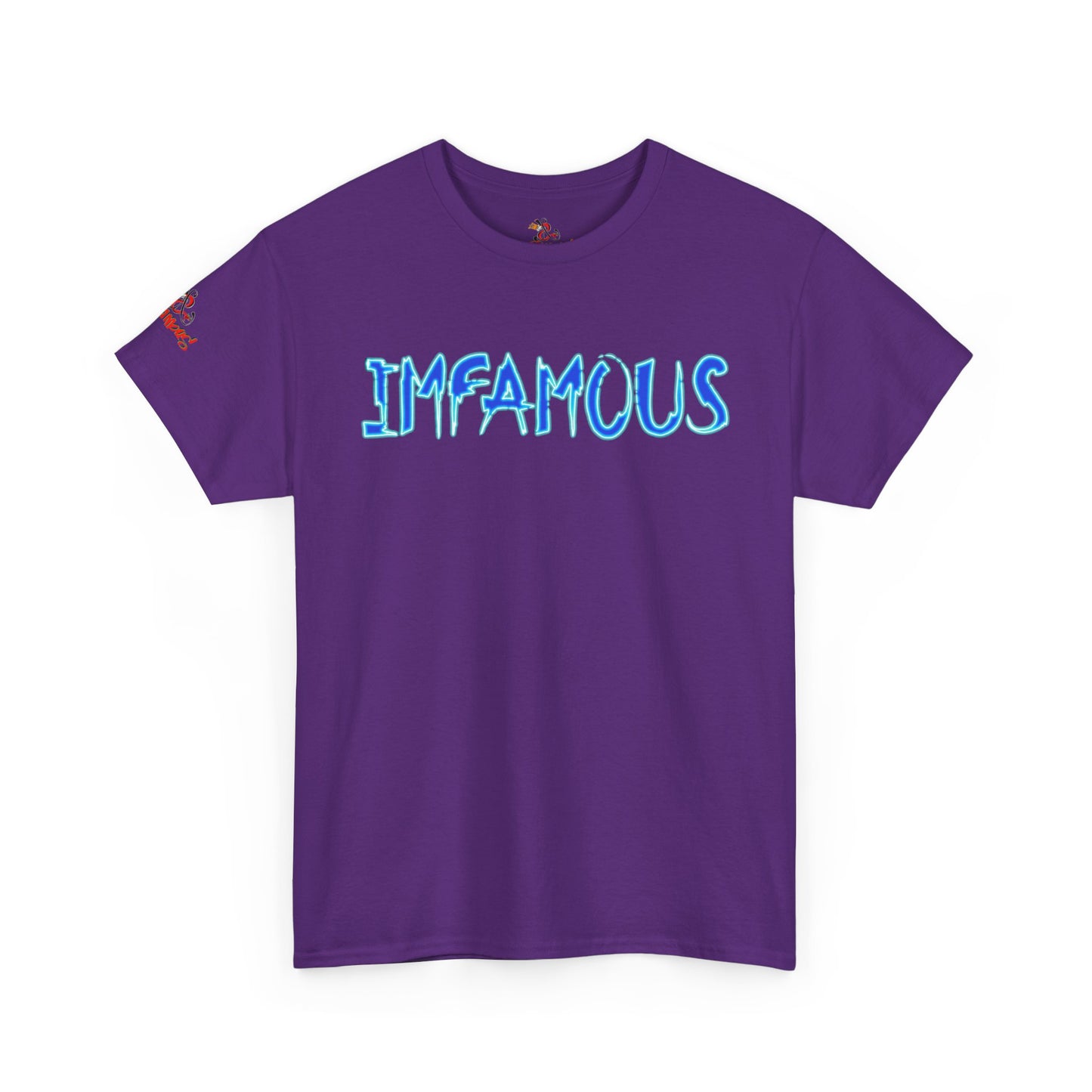 Unisex Heavy Cotton Tee - Imfamous Angel Food Cupcake Design #4