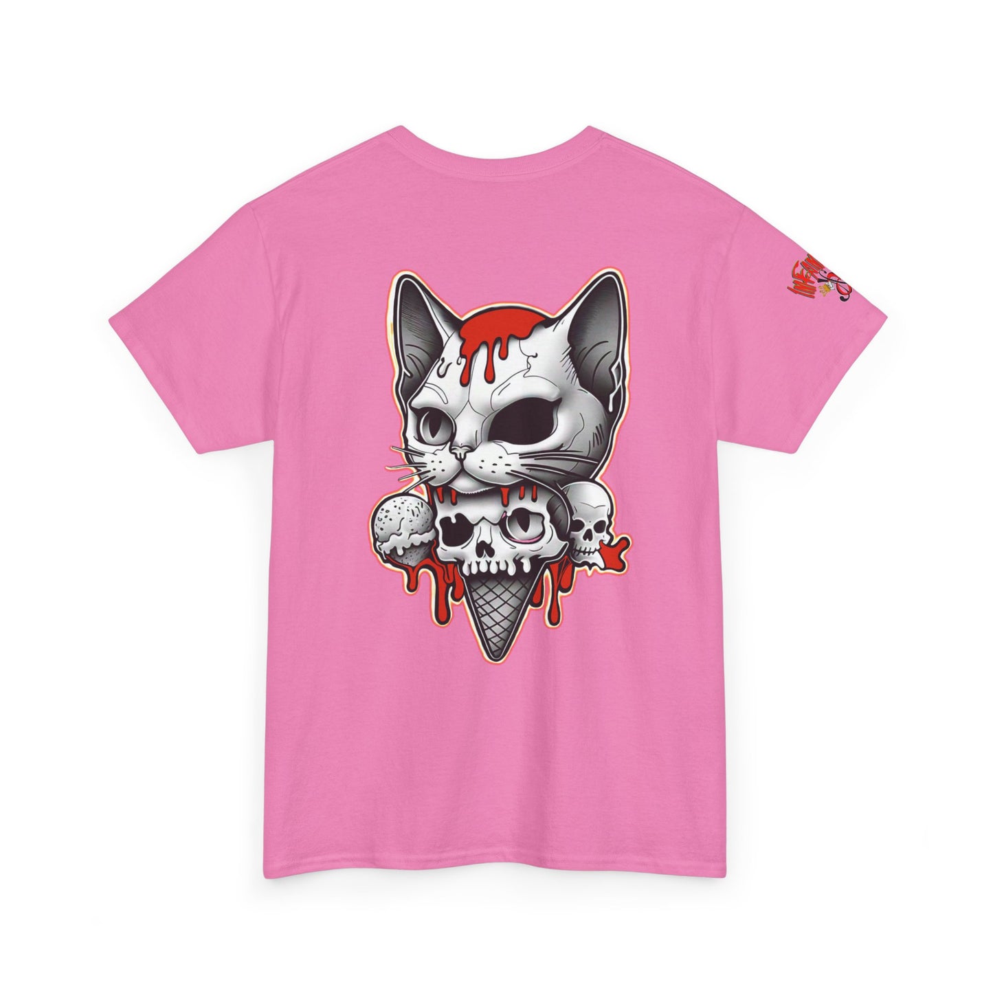 Imfamous Dead Kitty I-Scream Tee shirt, Awesome premium graphic T-Shirt
