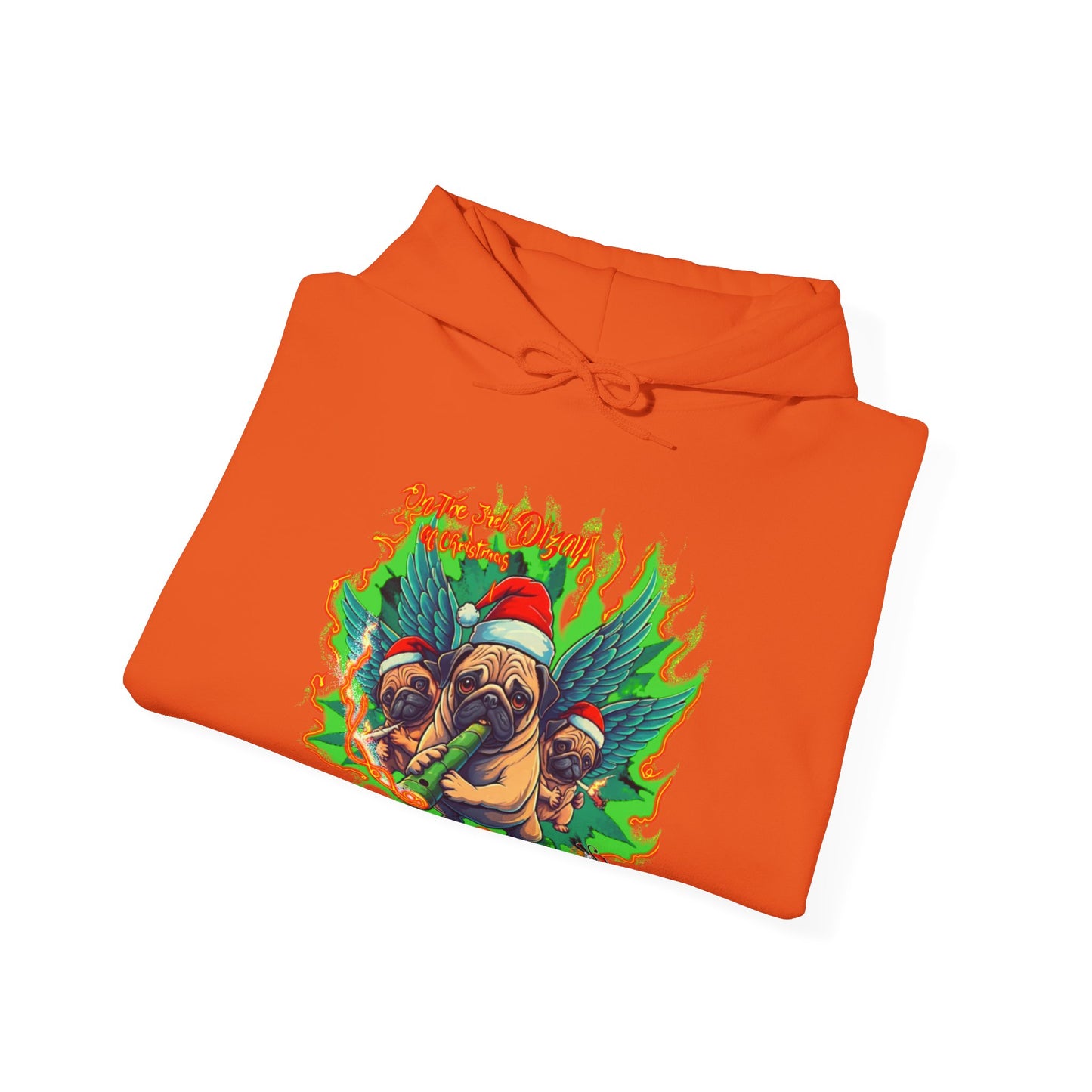 Premium hooded sweatshirt- Imfamous Pug Life
