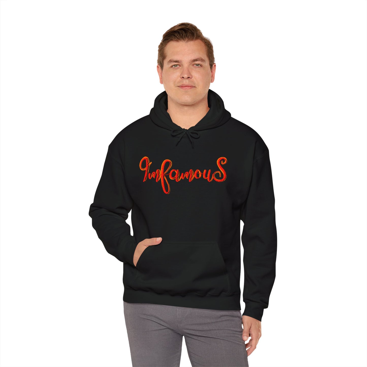 连帽运动衫 - Imfamous Dead Rat Design