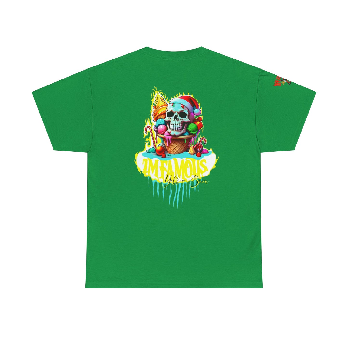 Premium Graphic T-shirt - Imfamous yellow snow i-scream
