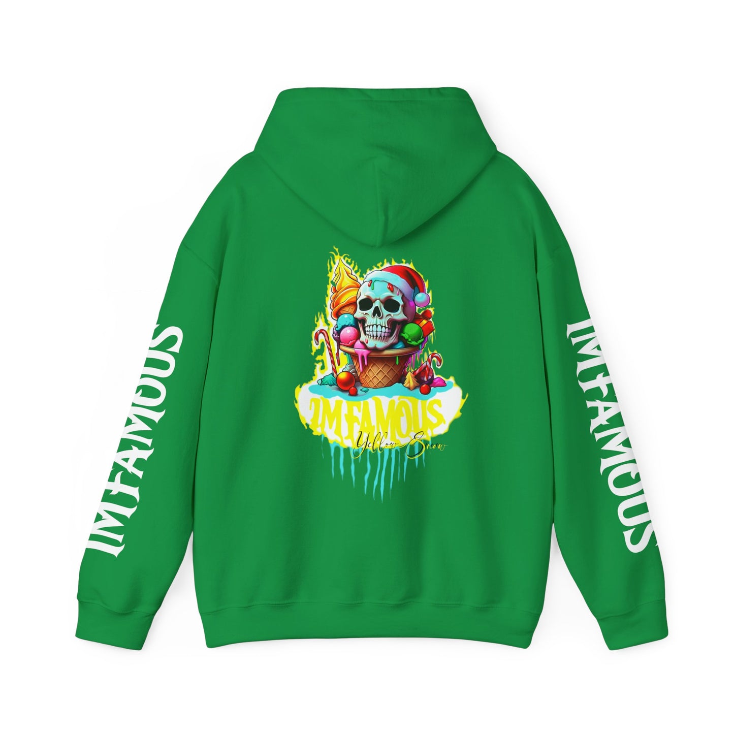 Premium hooded sweatshirt - Imfamous Yellow Snow I-scream Hoodie