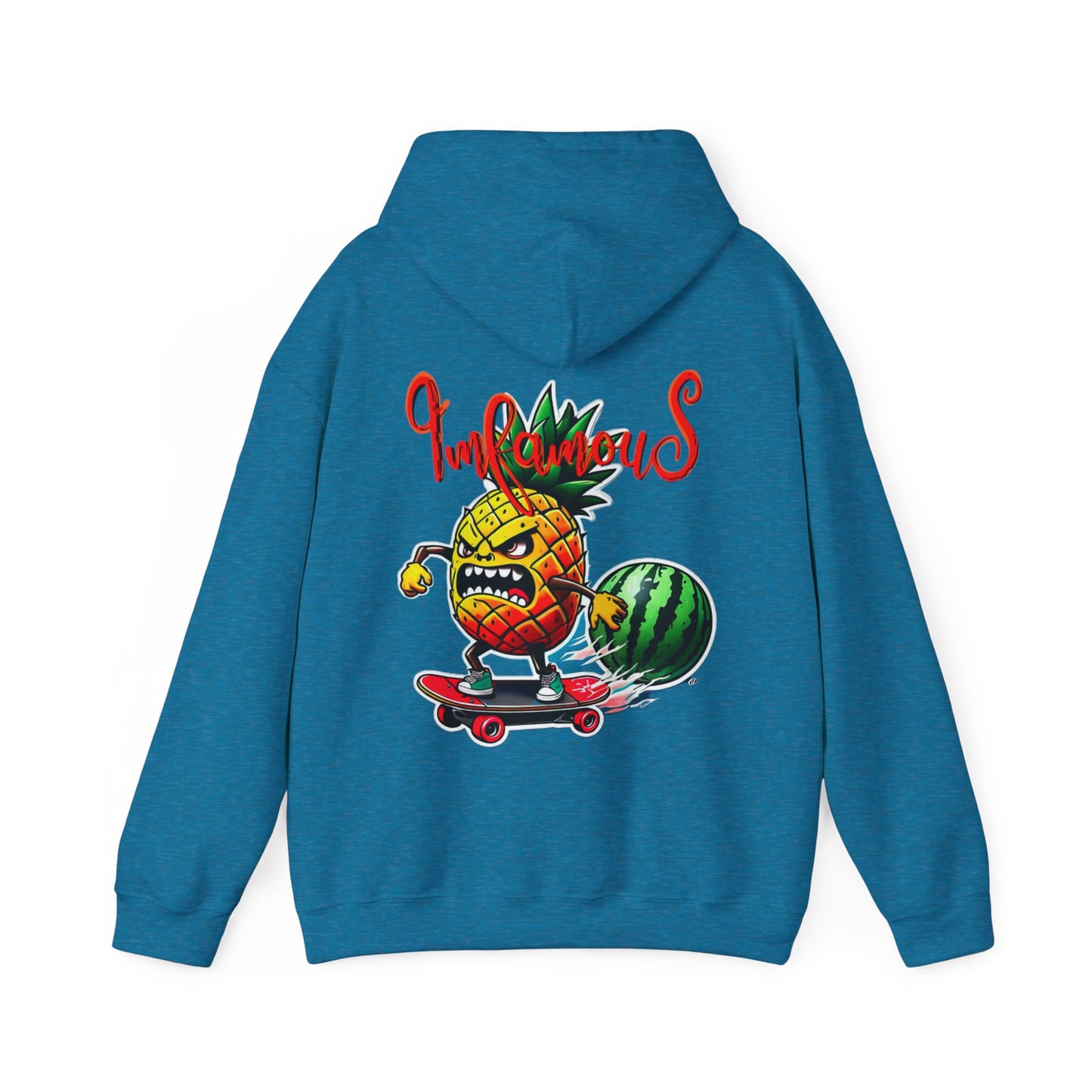 Premium hoodie-Imfamous Angry Pine-Apphole pineapple