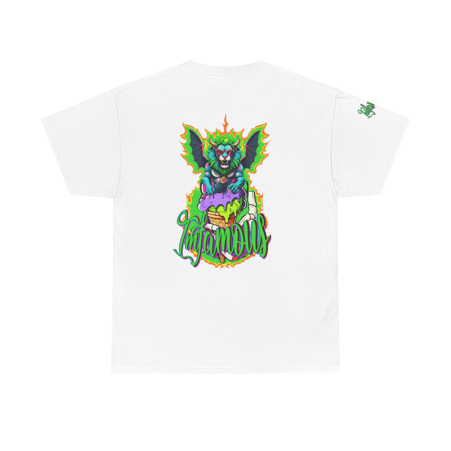 Premium graphic T-shirt - Imfamous Leo i-scream