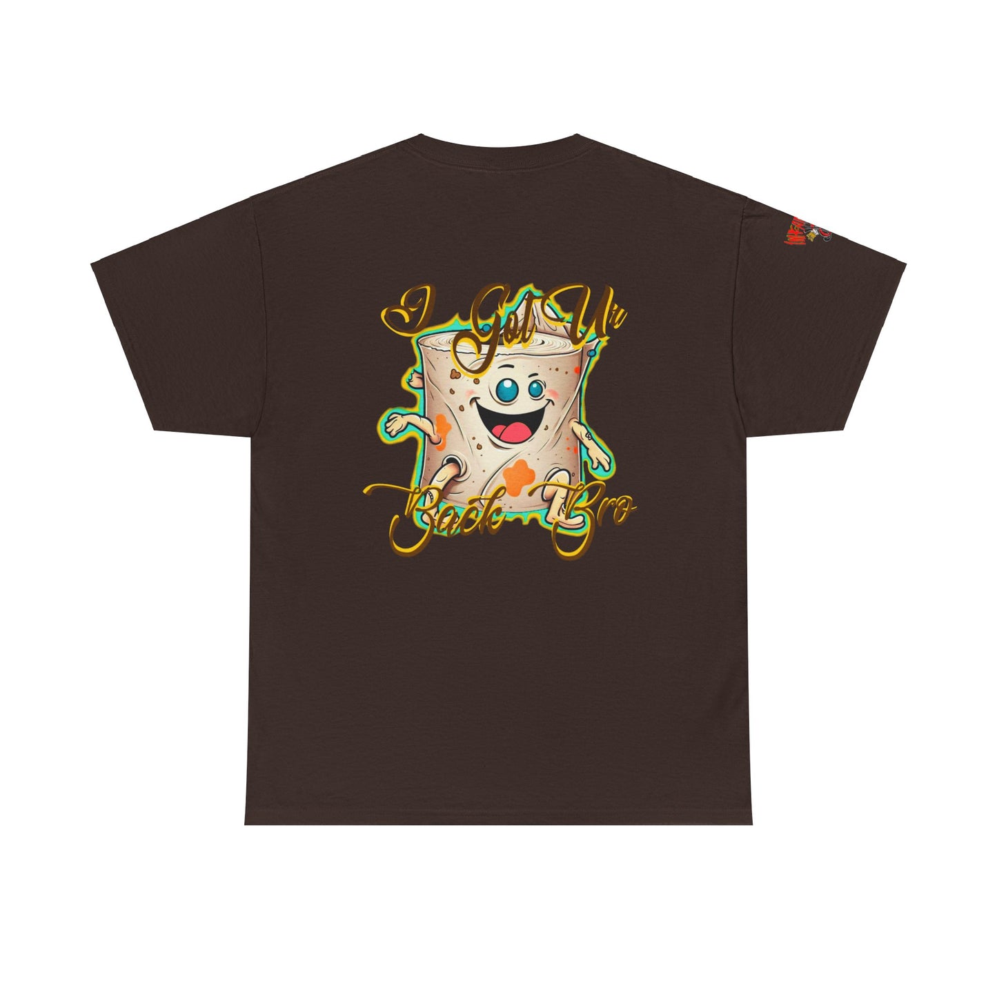Premium graphic T-shirt - Imfamous Funny Toilet Paper “i got you back bro”