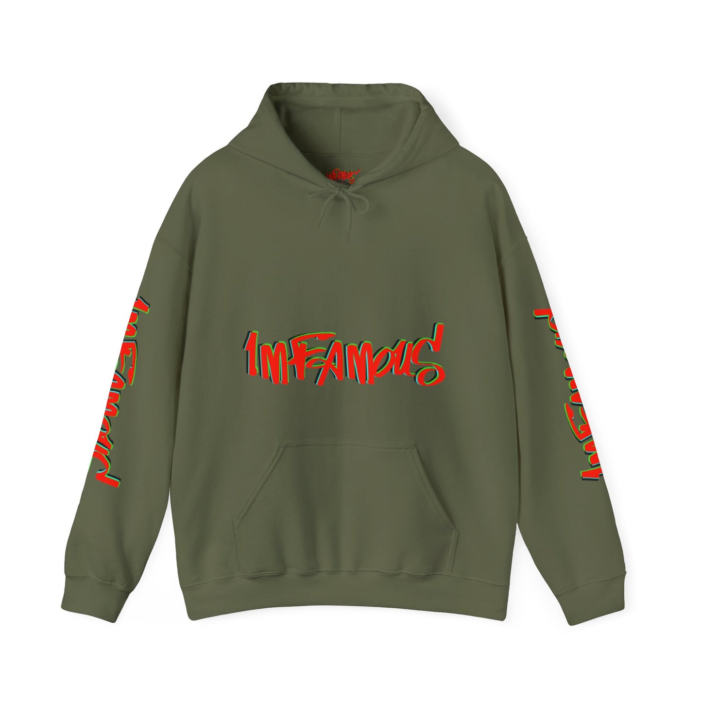 Premium graphic Hoodie - Imfamous halloween Design