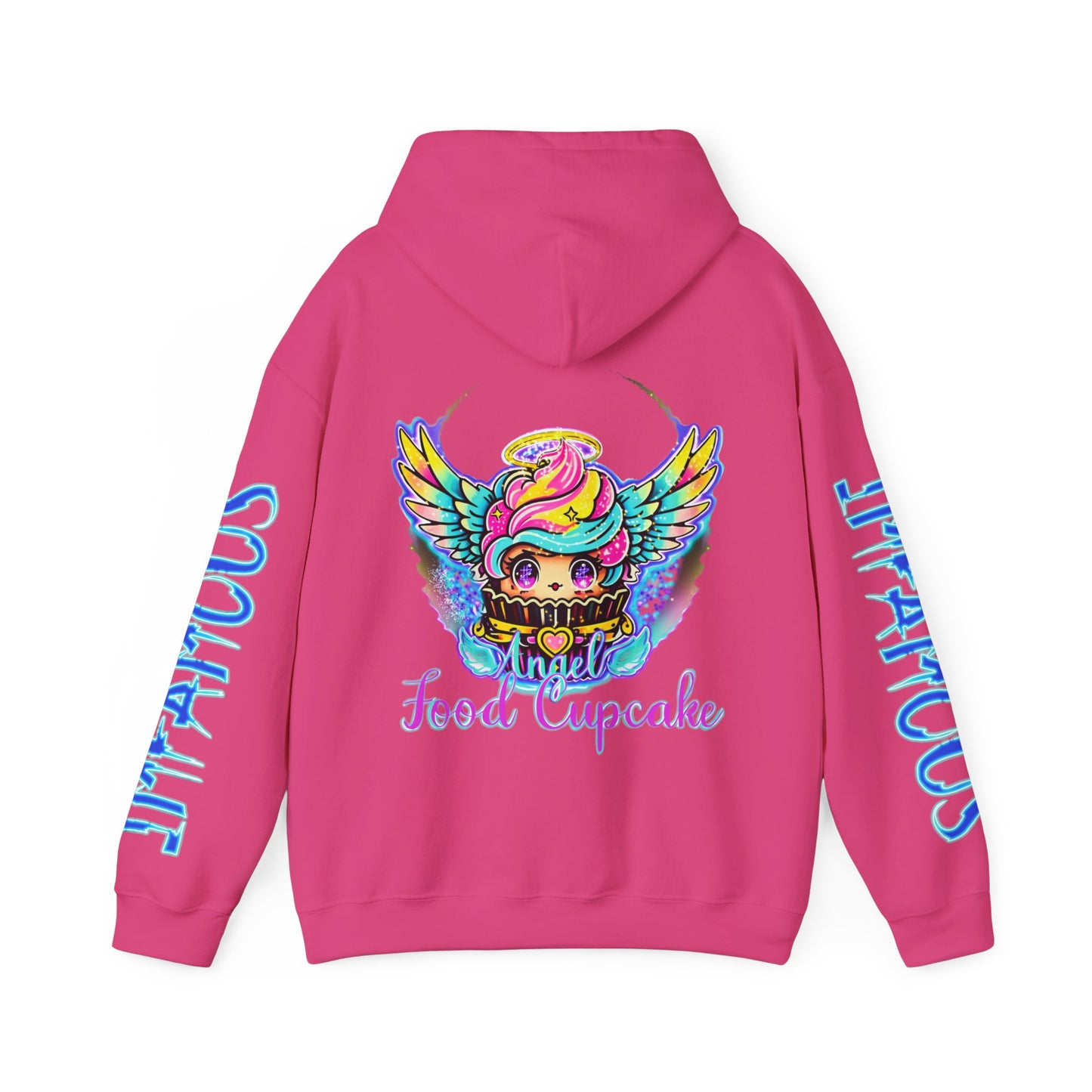 Imfamous Angel Food Cupcake #4 Graphic Hoodie - Stylish Unisex Heavy Blend Sweatshirt