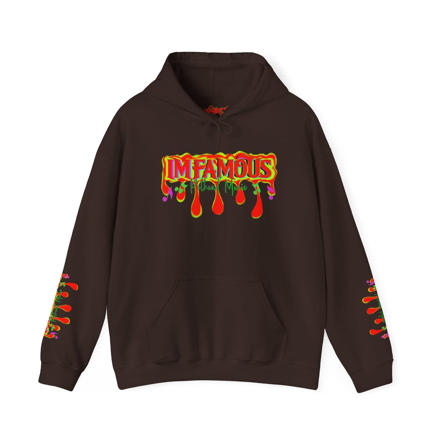 Premium Hooded Sweatshirt - Imfamous Pothead Music