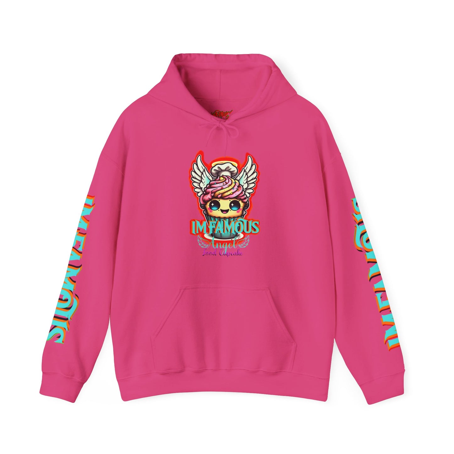 Imfamous Angel food cupcake 男女同款 Heavy Blend™ 连帽运动衫