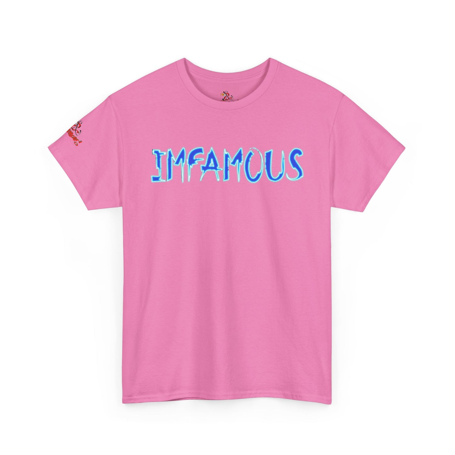 Unisex Heavy Cotton Tee - Imfamous Angel Food Cupcake Design #4