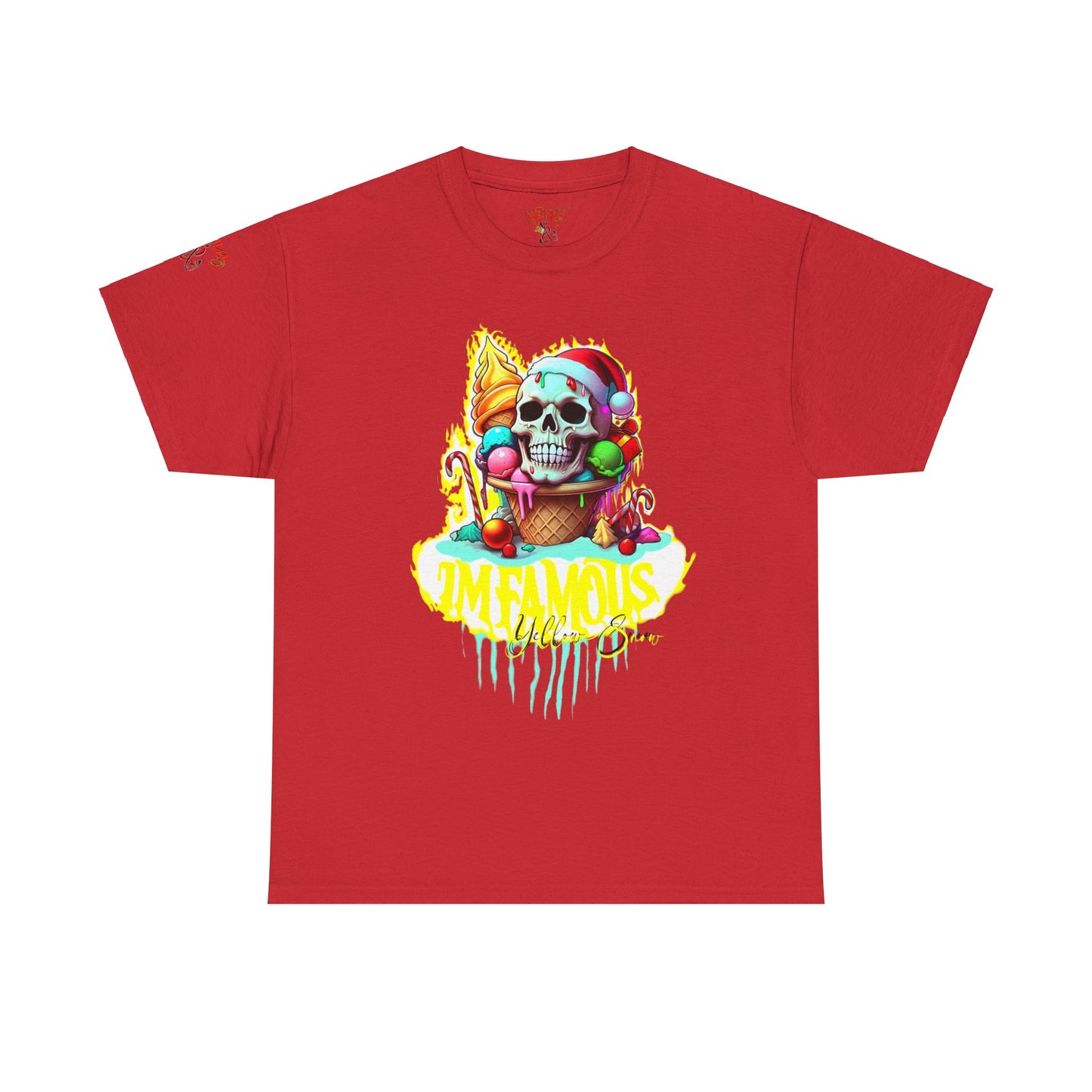 Premium graphic T-Shirt - Imfamous Christmas I-scream