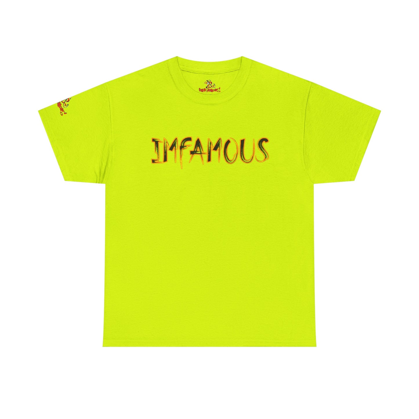 Imfamous Devils Food Cupcake Zombie attack Graphic Tee - Fun Casual Wear, Unisex T-Shirt for Food Lovers, Halloween fun gift