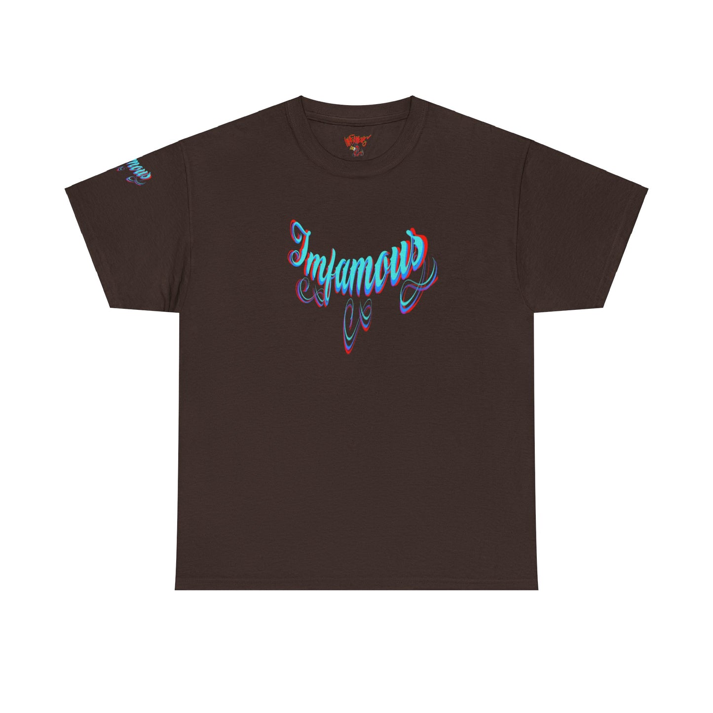 Premium Graphic T-shirt - Imfamous Leo I-scream Design