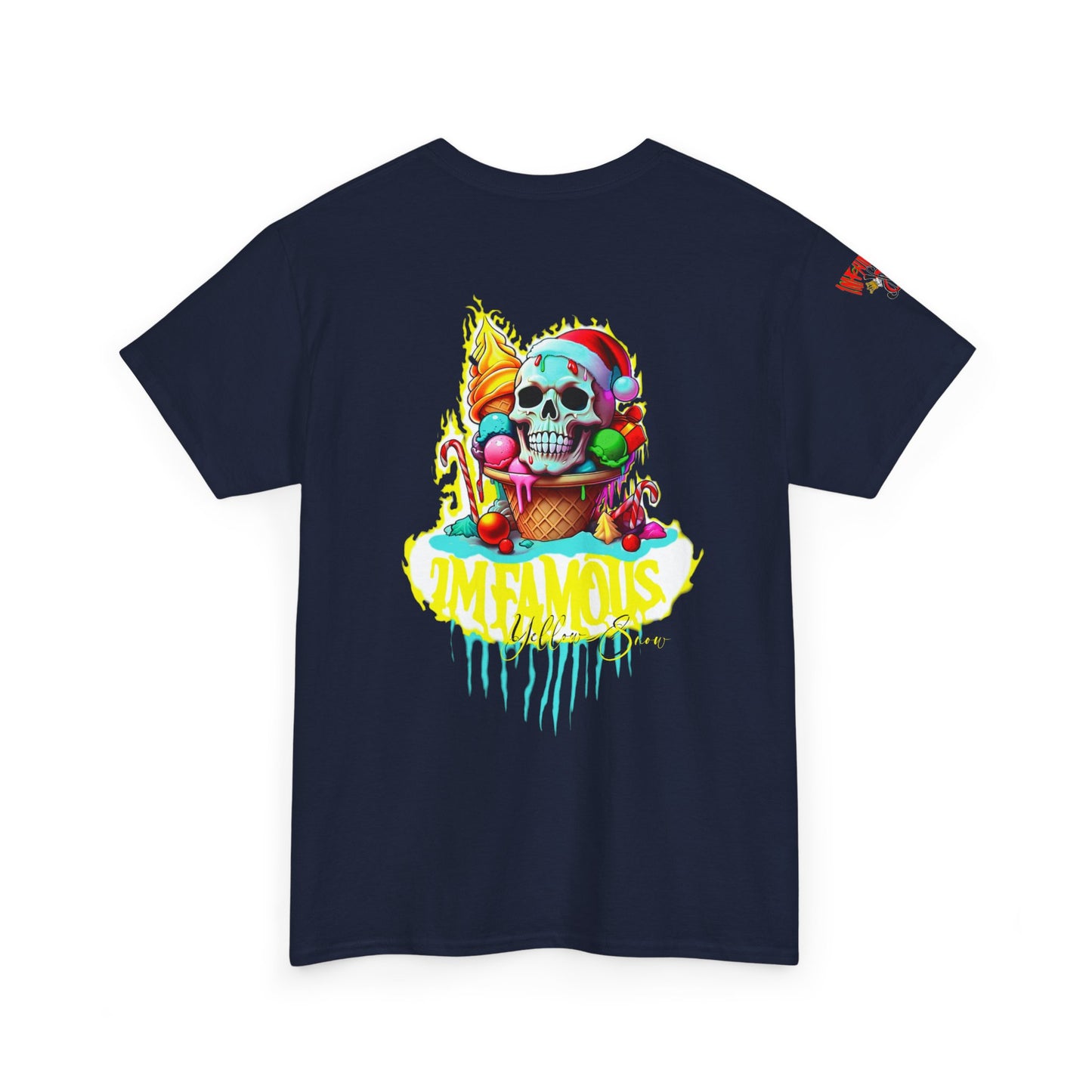 Premium Graphic T-shirt - Imfamous yellow snow i-scream