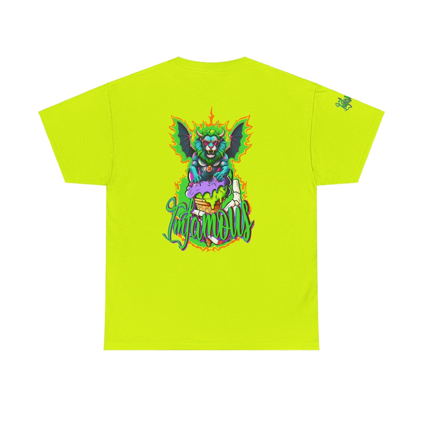 Premium graphic T-shirt - Imfamous Leo i-scream