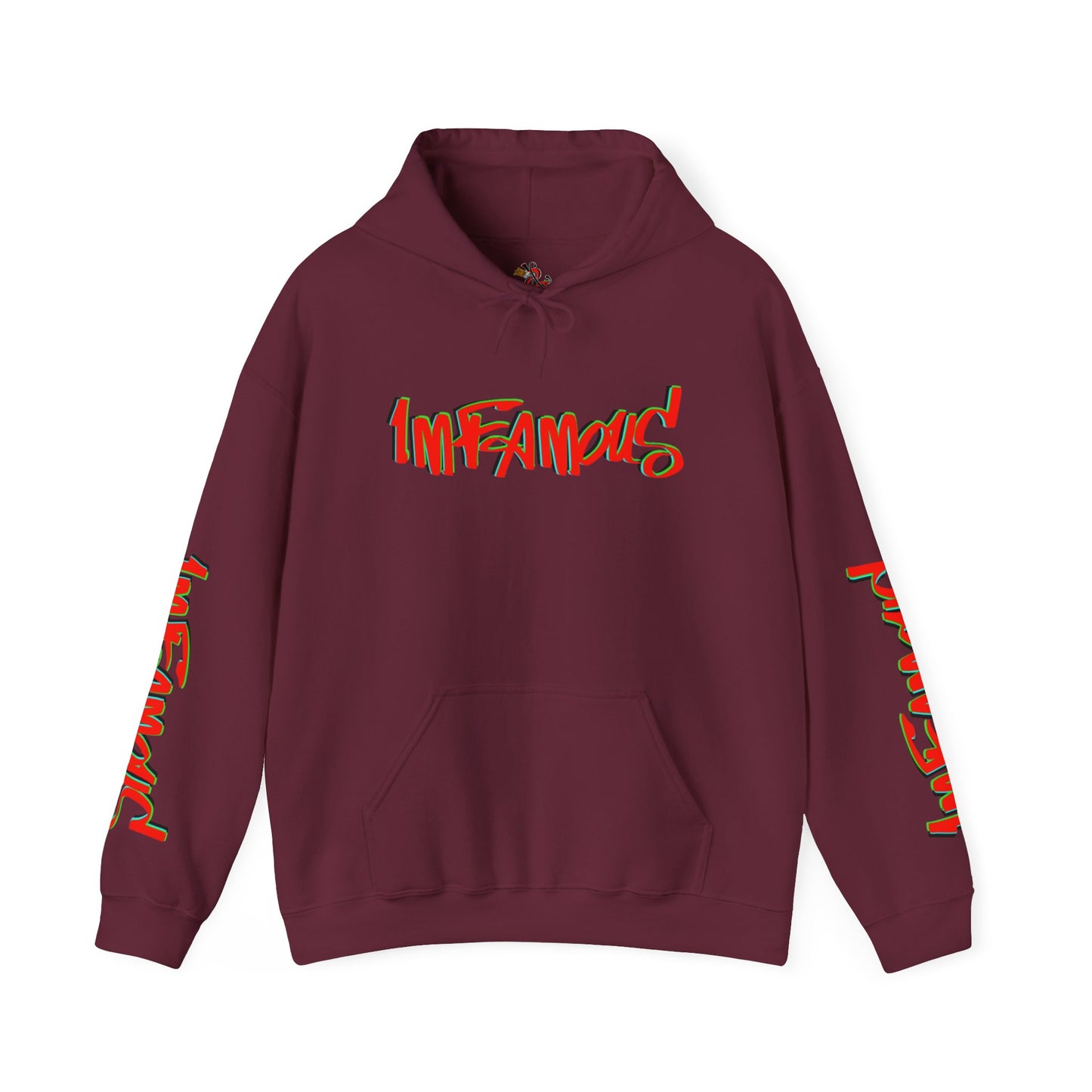 premium Hooded Sweatshirt - Imfamous I-scream Halloween spooky