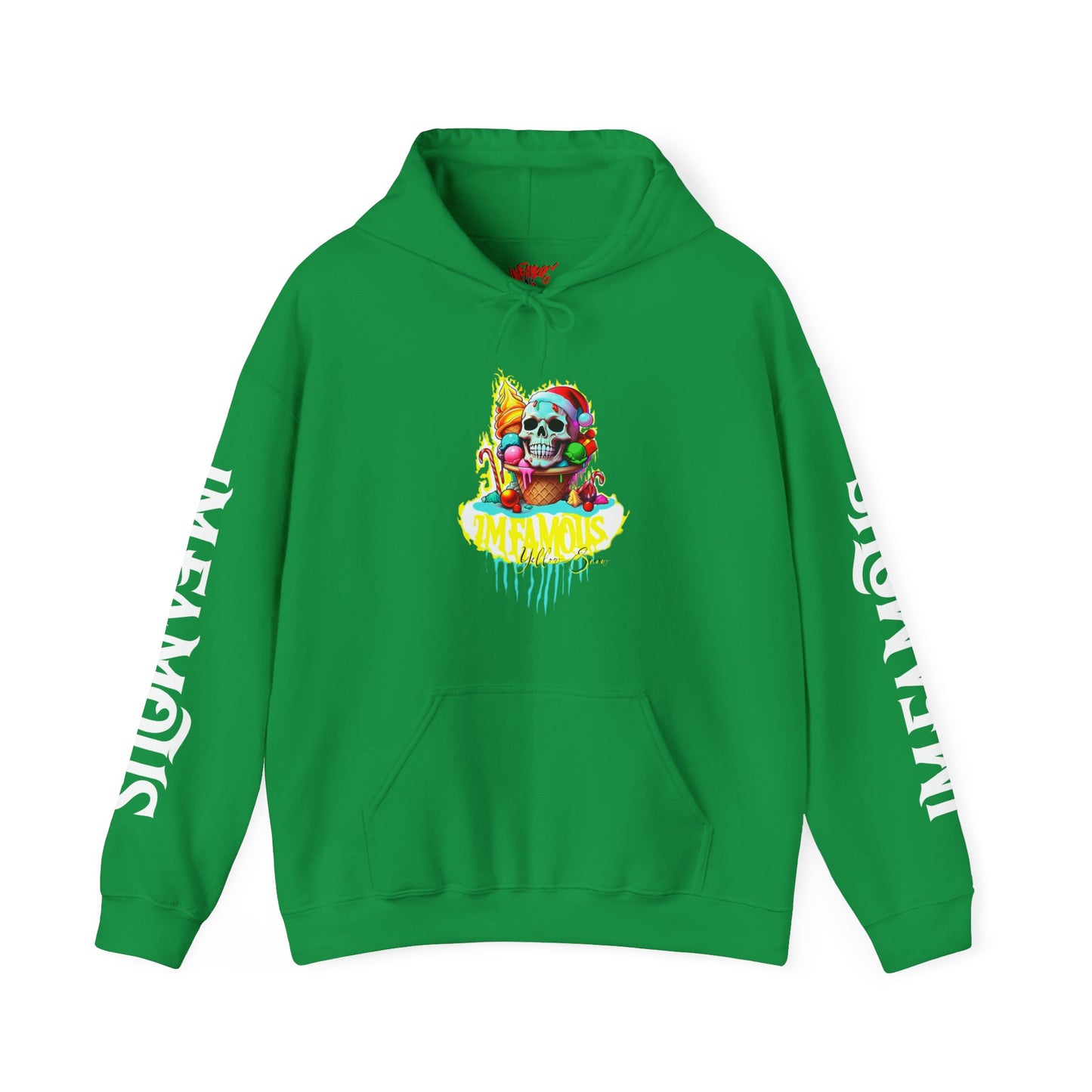 Premium hooded sweatshirt - Imfamous Yellow Snow I-scream Hoodie