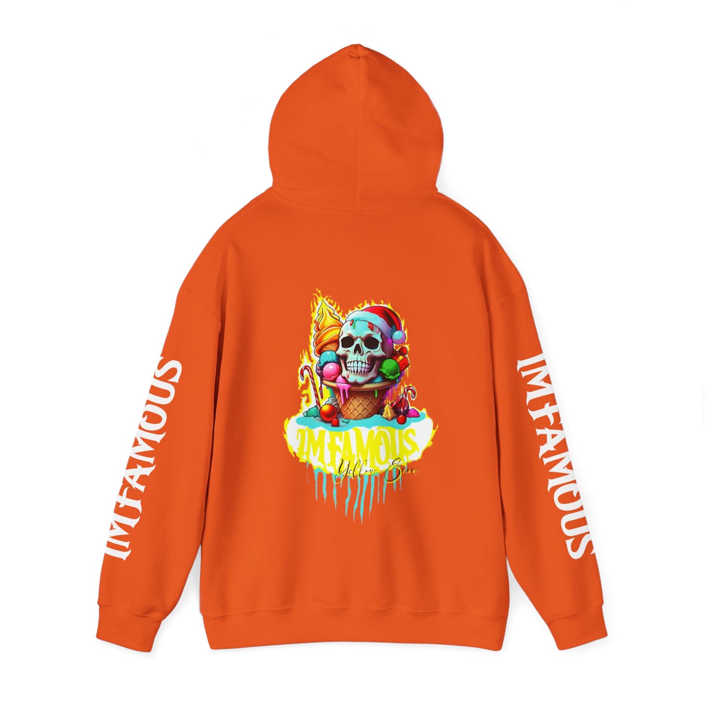 Premium hooded sweatshirt - Imfamous Yellow Snow I-scream Hoodie