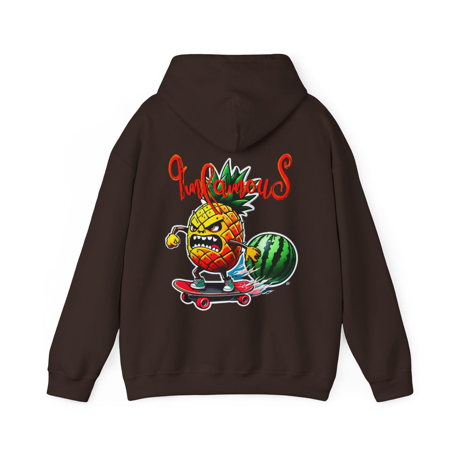 Premium hoodie-Imfamous Angry Pine-Apphole pineapple