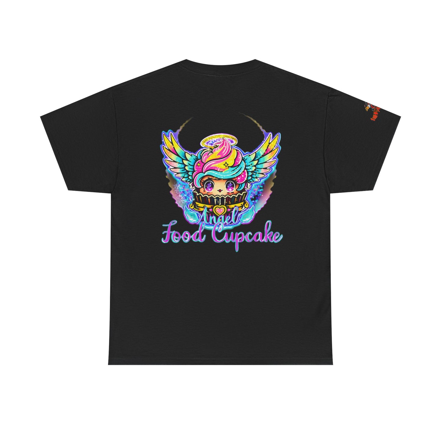 Unisex Heavy Cotton Tee - Imfamous Angel Food Cupcake Design #4