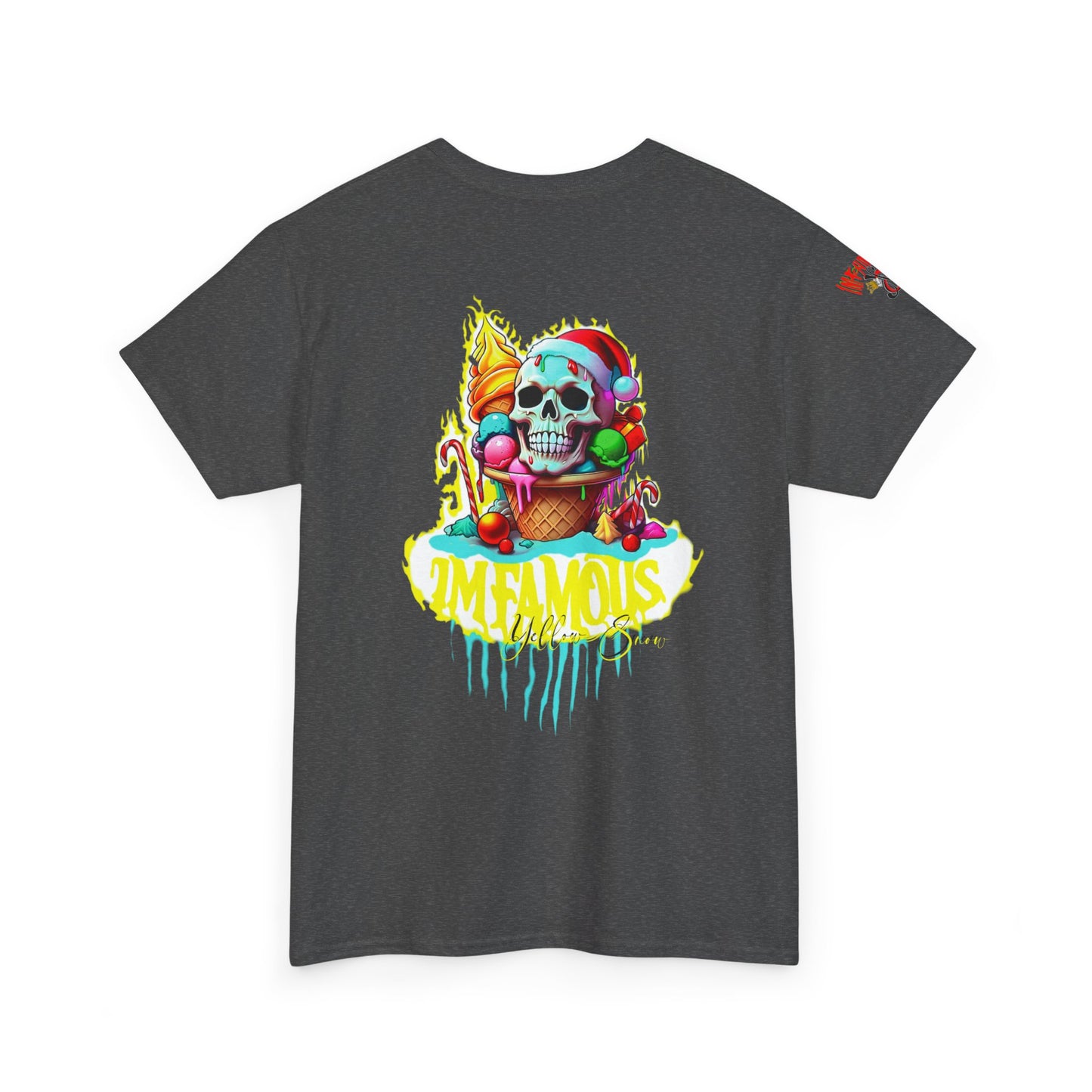 Premium Graphic T-shirt - Imfamous yellow snow i-scream