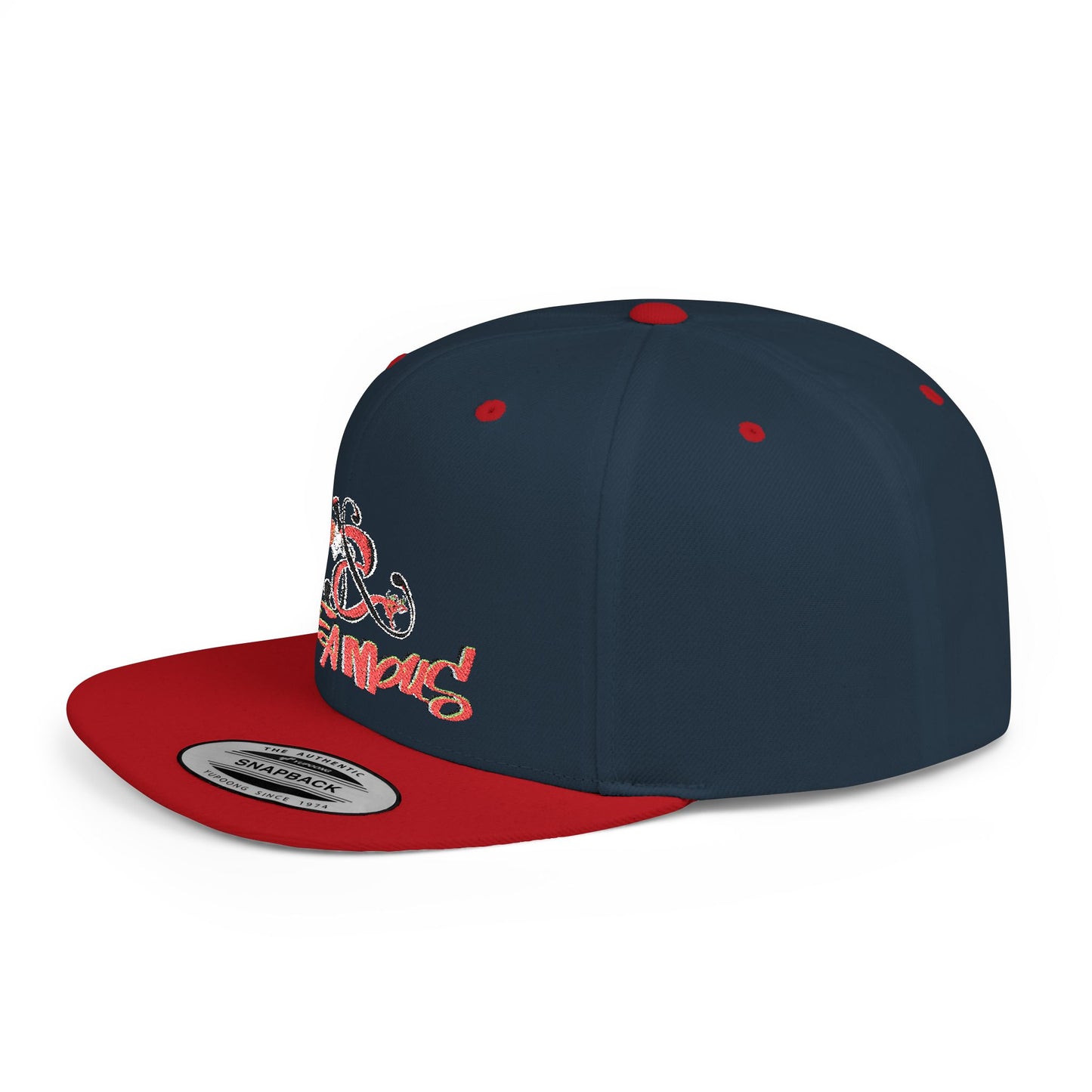 Imfamous brand logo Flat Bill Snapback