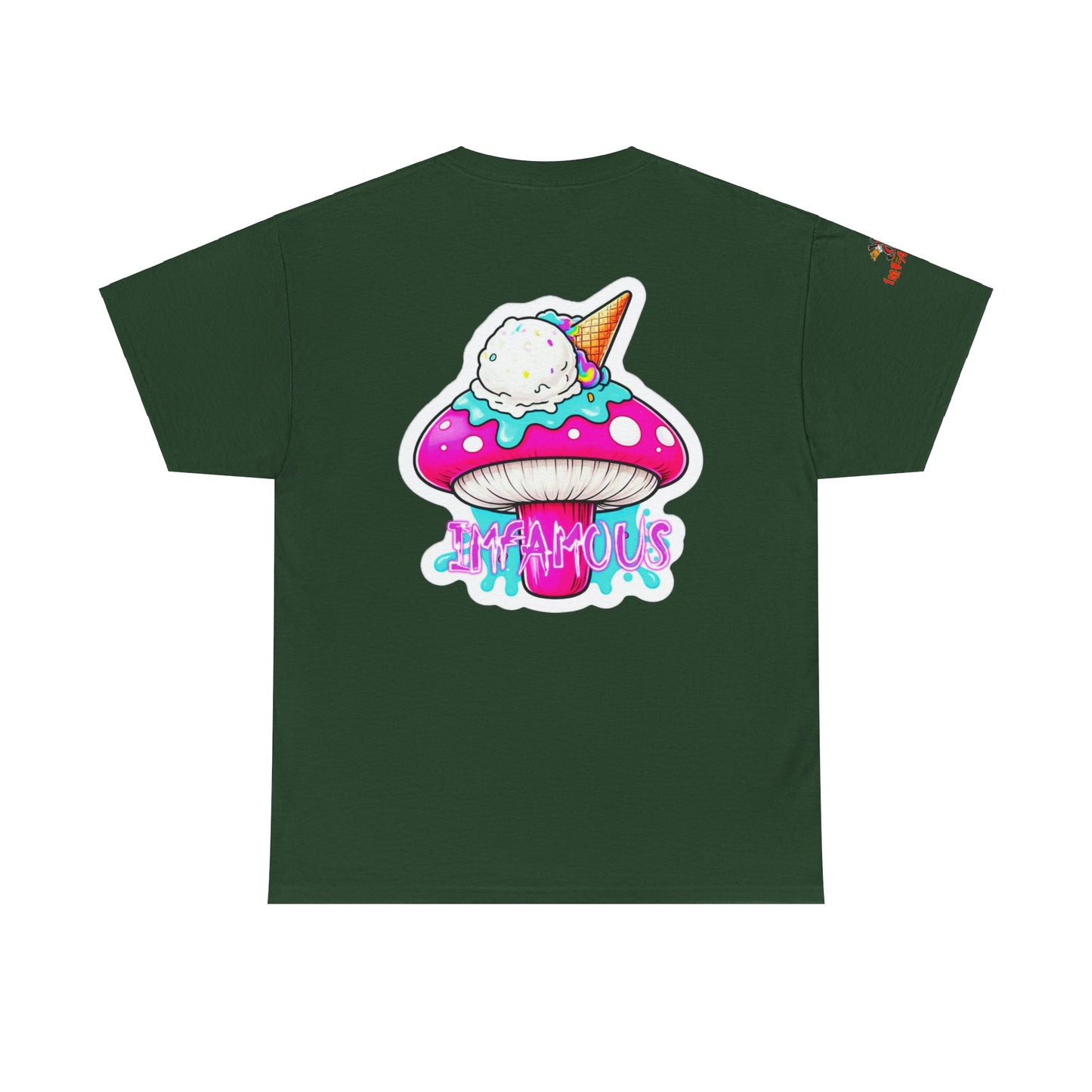 Premium T-shirt - Imfamous ice cream Psychedelic Mushroom Tee