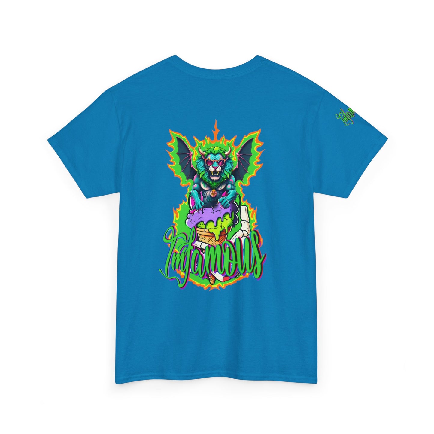 Premium graphic T-shirt - Imfamous Leo i-scream