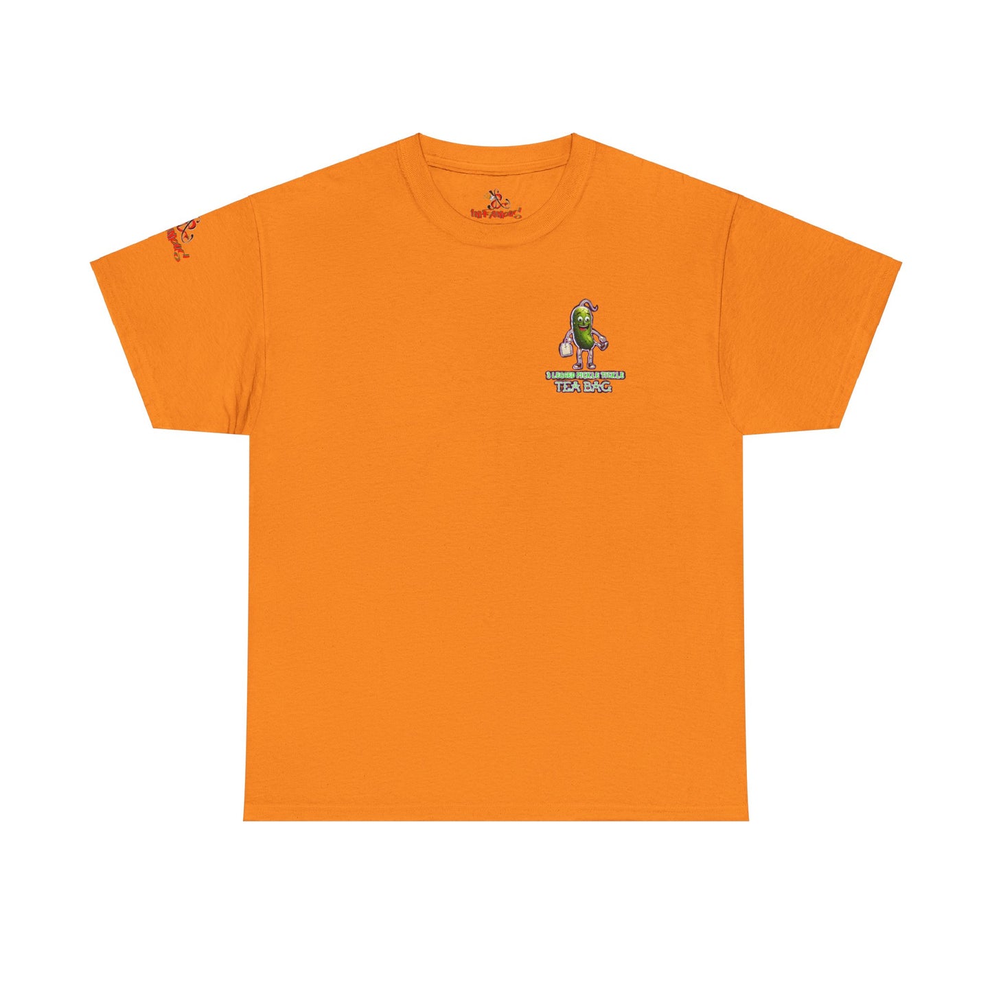 Premium Graphic T-shirt - Imfamous 3 Legged Pickle Tickle Tea Bag Design