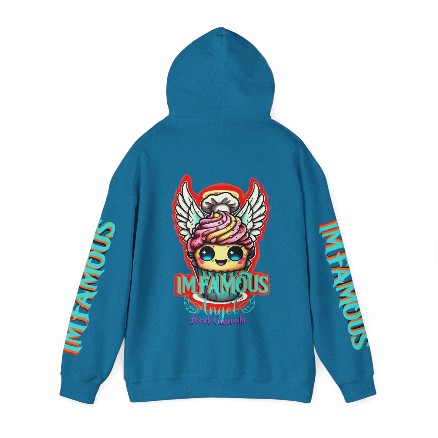 Imfamous Angel food cupcake 男女同款 Heavy Blend™ 连帽运动衫