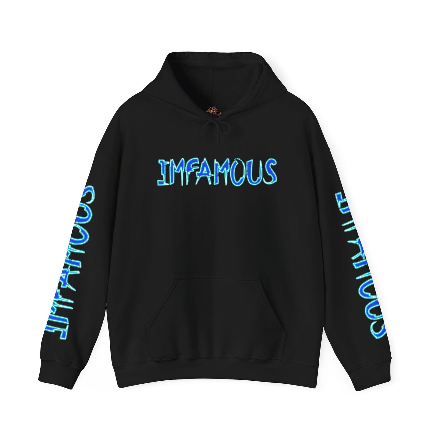 Imfamous Angel Food Cupcake #3 Hoodie, Cute Unisex Sweatshirt, Fun Graphic Pullover, Gift for Food Lovers, Cozy Fashion