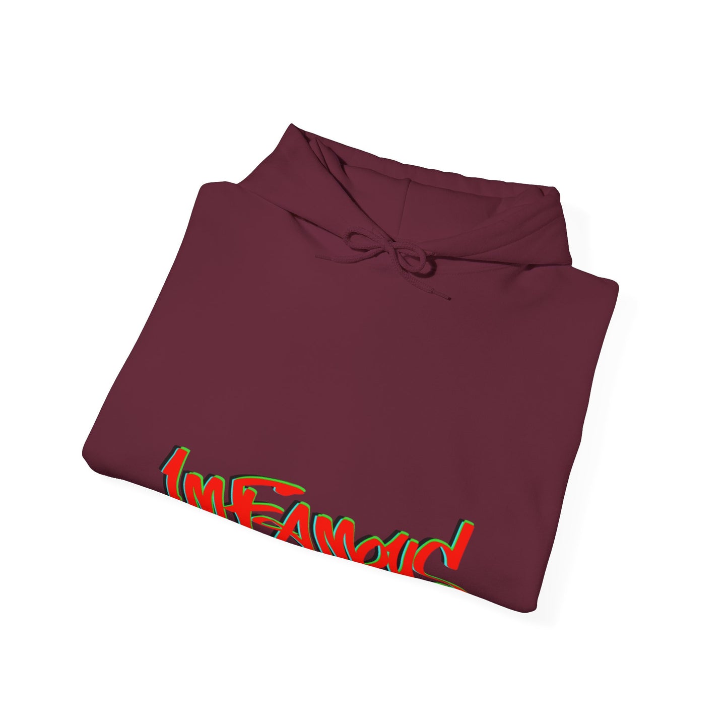 Premium graphic Hoodie - Imfamous halloween Design