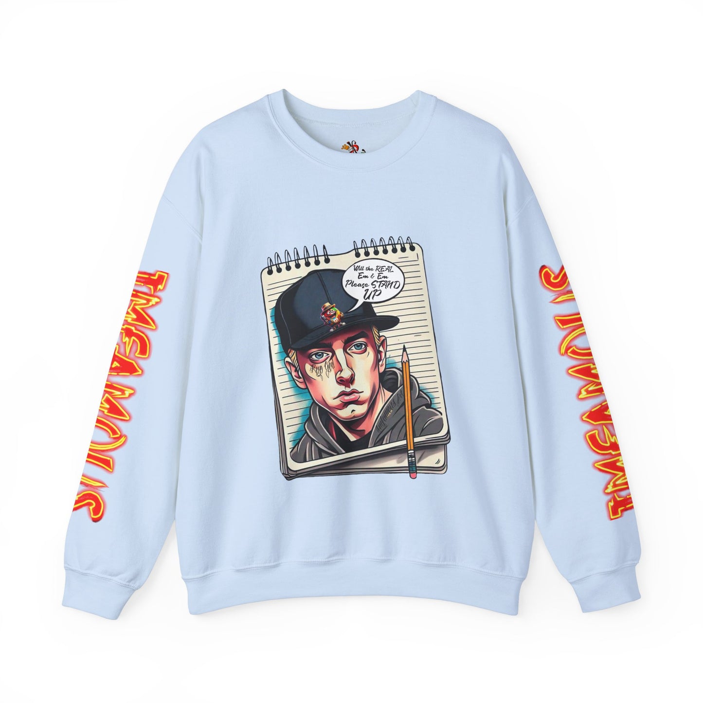 Street Art Crewneck Sweatshirt, Urban Style Sweatshirt, Graphic Hoodie, Casual Wear, Unique Gift for Artists, Streetwear