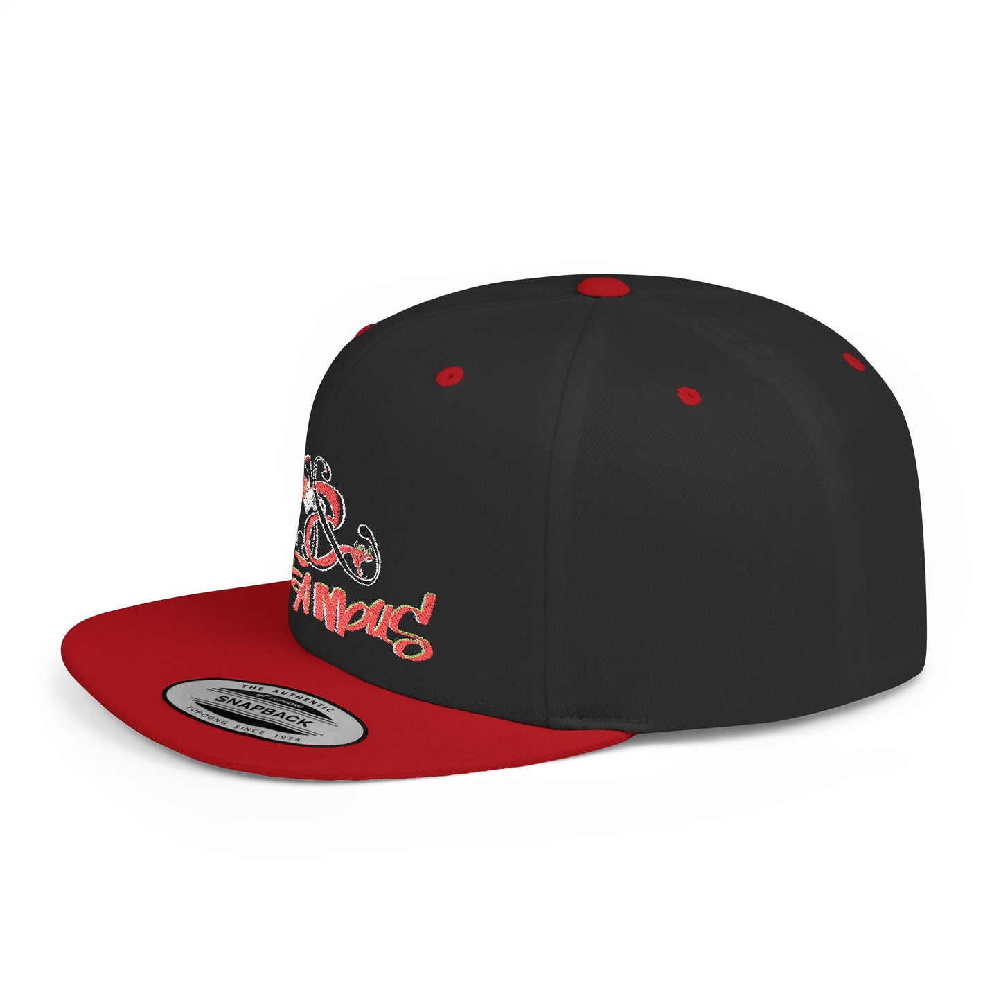 Imfamous brand logo Flat Bill Snapback