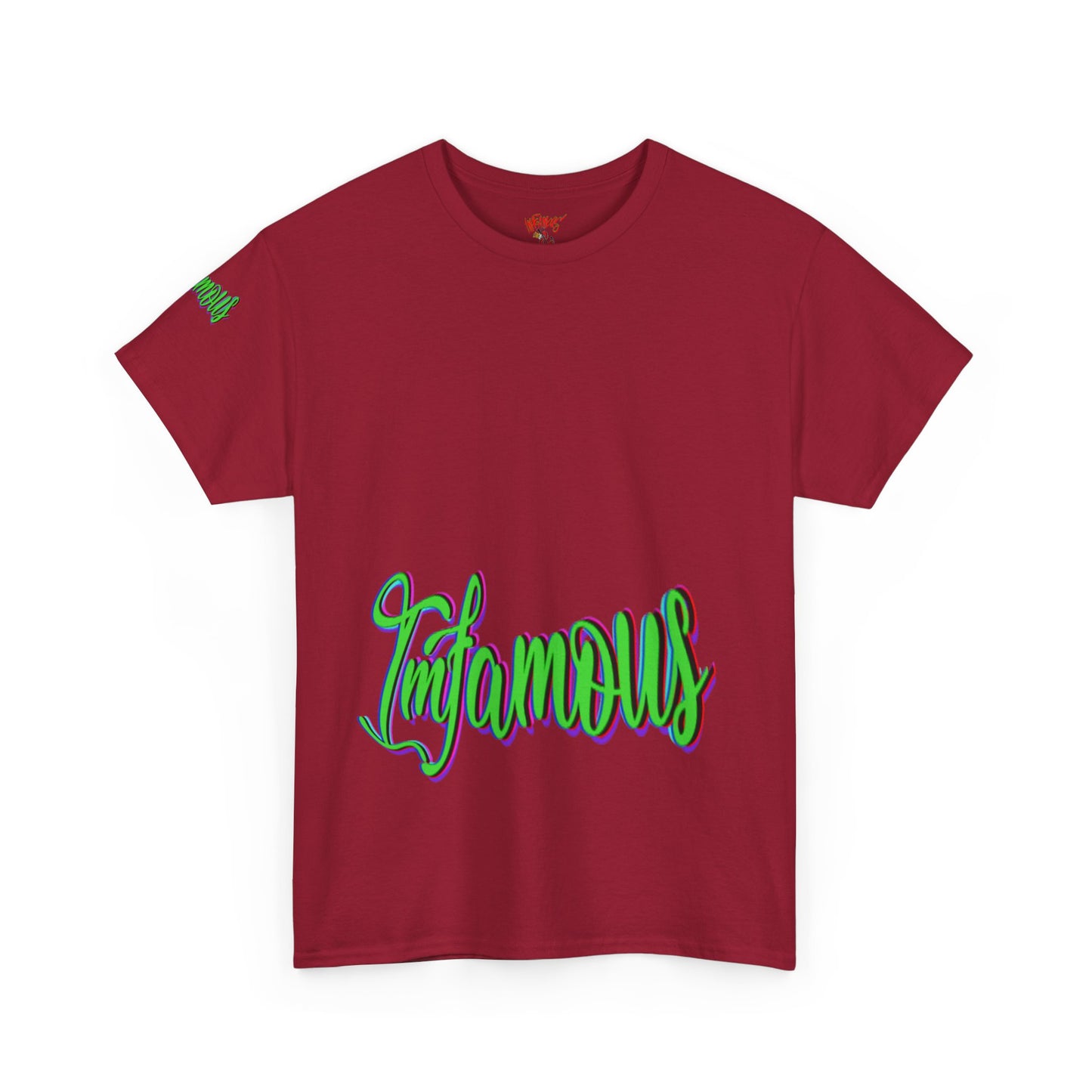 Premium graphic T-shirt - Imfamous Leo i-scream