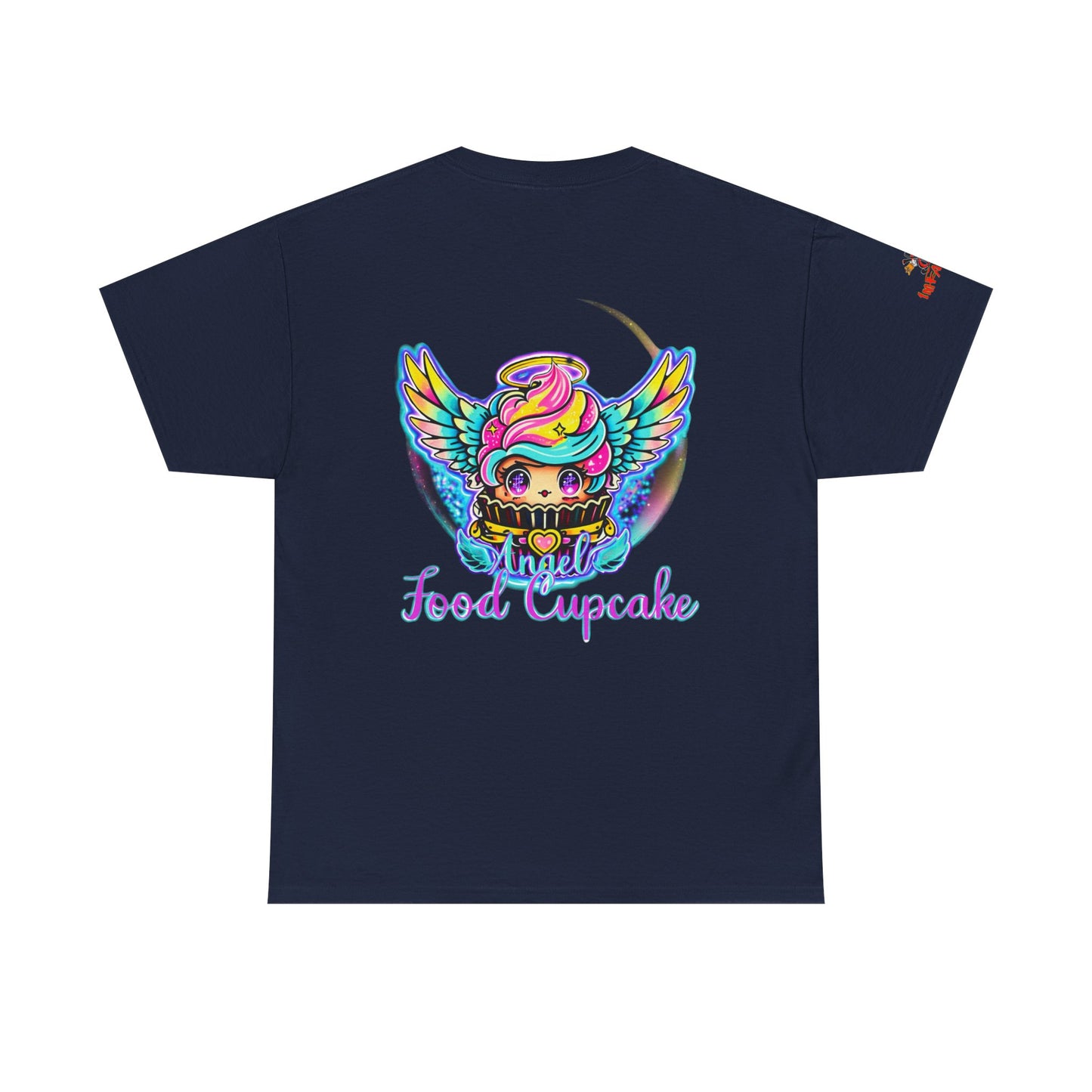 Unisex Heavy Cotton Tee - Imfamous Angel Food Cupcake Design #4