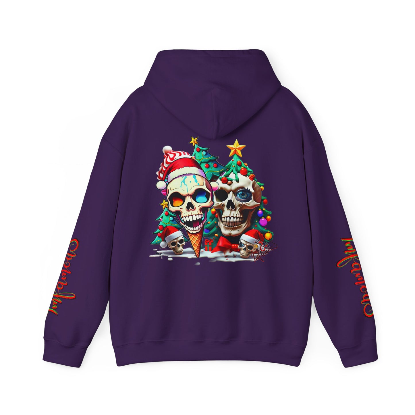 Premium hooded sweatshirt - Imfamous Christmas Skull i-scream - Imfamous Design