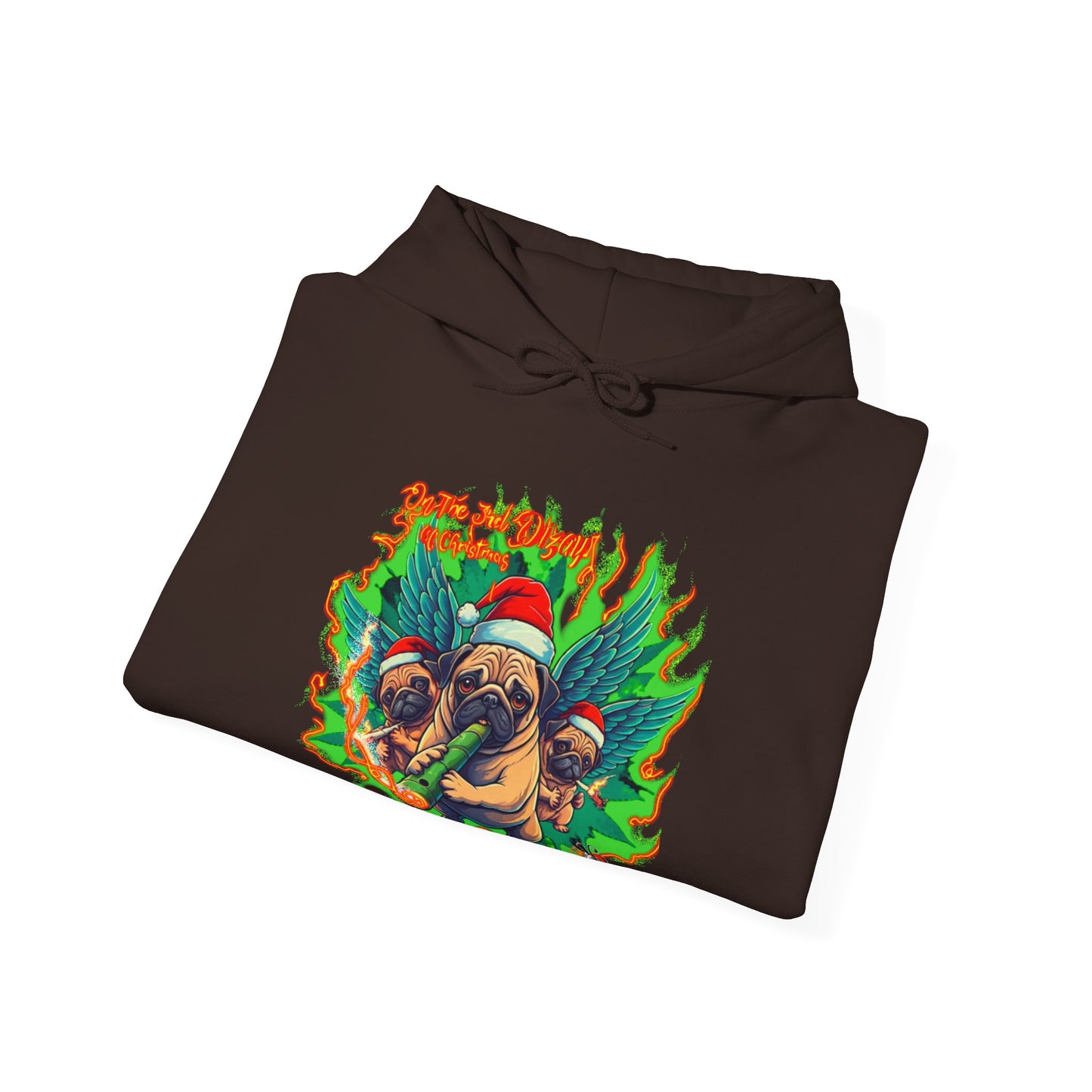 Premium hooded sweatshirt- Imfamous Pug Life