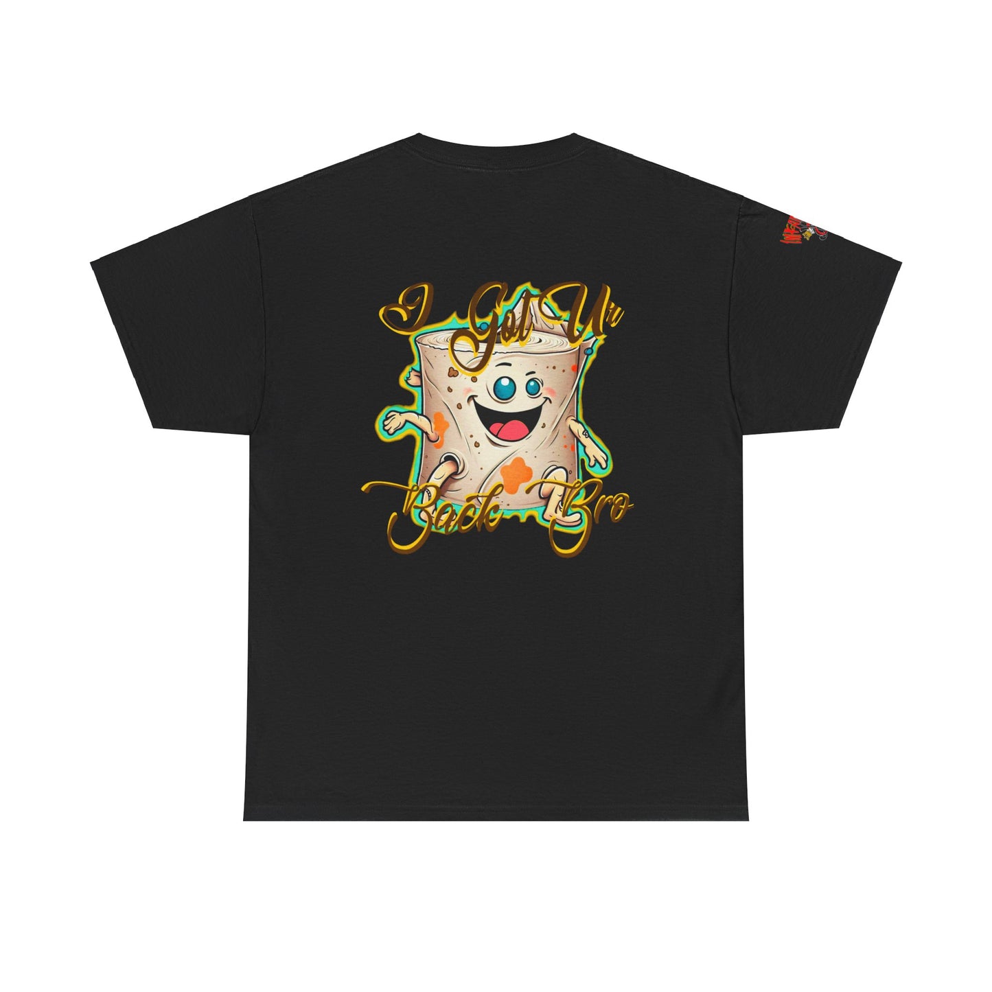Premium graphic T-shirt - Imfamous Funny Toilet Paper “i got you back bro”