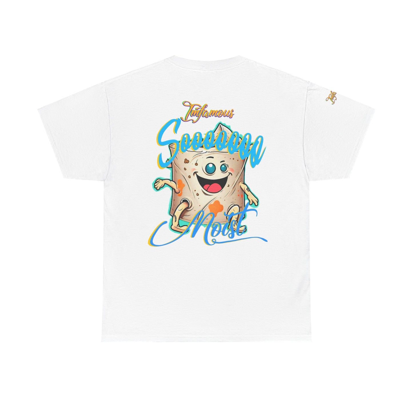 Premium graphic T-shirt - Funny Toilet paper humor - Imfamous oh so moist